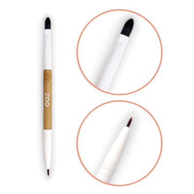 Pinceaux duo eyeliner-lèvres